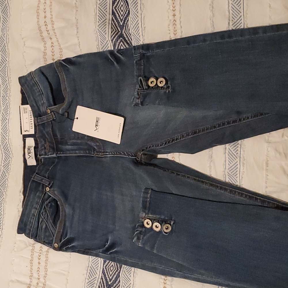 Vibe skinny mid rise jeans